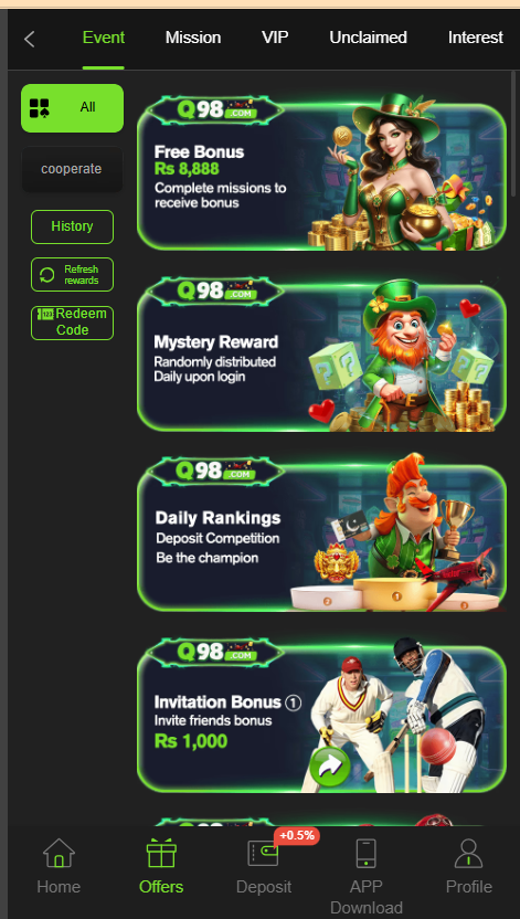 q98 game